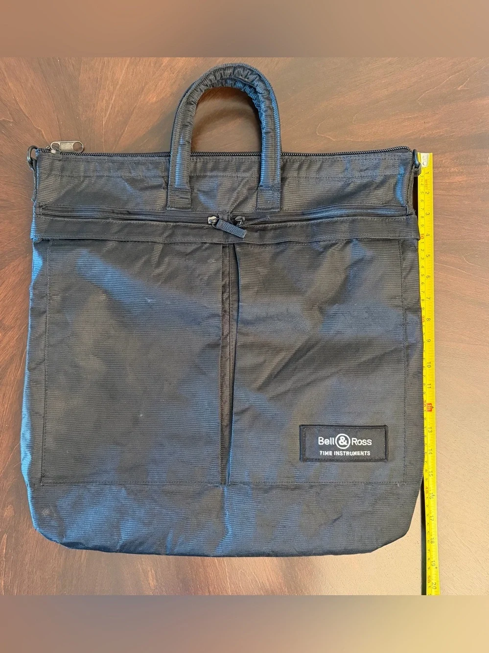 Bell & Ross BR01 Large Black Pilots Flight Bag.  Rare Item!